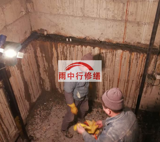 津南电梯井堵漏新工艺